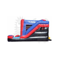 16'H Pirate 6-in-1 Inflatable Combo Jumper, Slide Pool, Climbing Wall, and Basketball Hoop by Rocket Inflatables