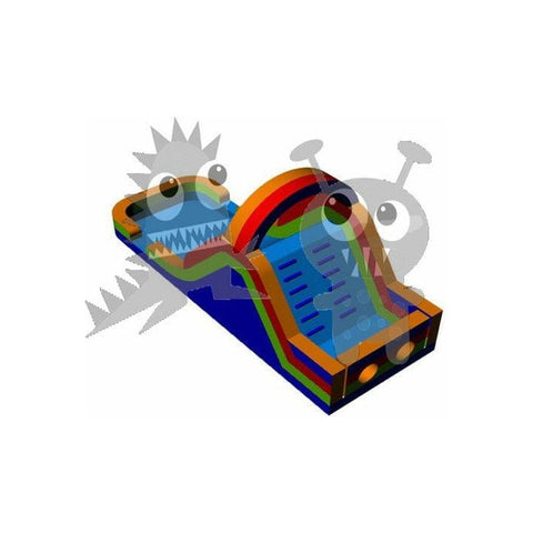 Rocket Inflatables Inflatable Bouncers 18'H Commercial Inflatable Obstacle Course Wet/Dry Slide – End Load- Multiple Lane by Rocket Inflatables 781880232346 OBS-60 18'H Inflatable Obstacle Course Wet/Dry Slide End Load Multiple Lane