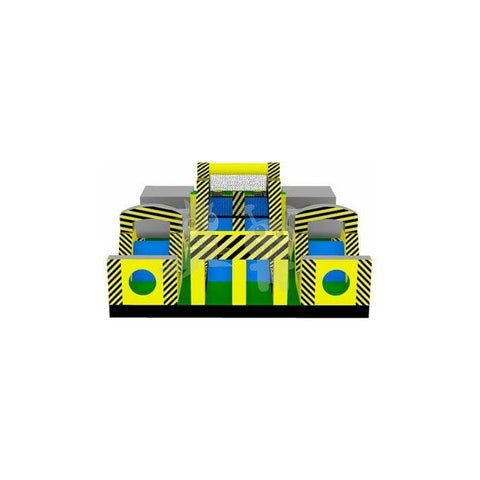 Rocket Inflatables Inflatable Bouncers 3 piece Commercial Inflatable Toxic Rush Obstacle Course – Multiple Lane by Rocket Inflatables 781880232339 OBS-3729/OBS-TOX3729 3 piece Commercial Inflatable Toxic Rush Obstacle Course Multiple Lane