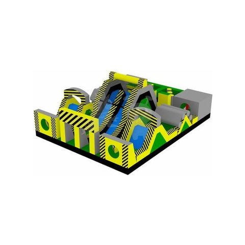 Rocket Inflatables Inflatable Bouncers 3 piece Commercial Inflatable Toxic Rush Obstacle Course – Multiple Lane by Rocket Inflatables 781880232339 OBS-3729/OBS-TOX3729 3 piece Commercial Inflatable Toxic Rush Obstacle Course Multiple Lane