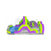 Image of Rocket Inflatables Inflatable Bouncers 30′ Green, Purple, & Gray Marble Commercial Inflatable Obstacle Course Wet/Dry Slide – End Load- Multiple Lane by Rocket Inflatables 781880232391 OBS-30-PUR/GRN/GRYMAR 30′ Commercial Inflatable Obstacle WetDry Slide End Load Multiple Lane