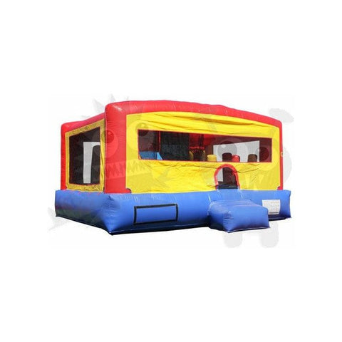 Rocket Inflatables Inflatable Bouncers 9'H 8-in-1 Neutral Colored Combo with Slide, Climbing Wall & Hoop by Rocket Inflatables 781880223917 COM-I1613 9'H 8-in-1 Neutral Colored Combo by Rocket Inflatables SKU#COM-I1613