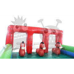 Inflatable Pony Race Track 3 Lane Commercial Grade by Rocket Inflatables
