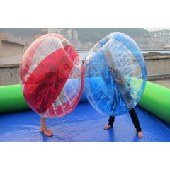Rocket Inflatables Inflatable Bouncers Inflatable PVC Bumper Balls Clear/Red or Clear/Blue by Rocket Inflatables 781880232490 SPO-PVCBB/SPO-PVCBB-5