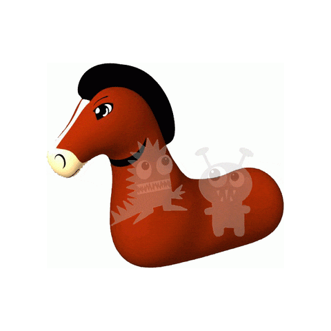 Rocket Inflatables Inflatable Bouncers Small Inflatable Hopping Horses by Rocket Inflatables 781880232575 SPO-HH-Sm