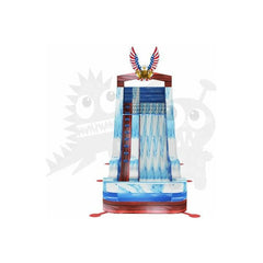 20′H Patriot Wet/Dry Slide by Rocket Inflatables