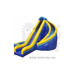 Rocket Inflatables Slides 25′H Corkscrew Wet/Dry Slide by Rocket Inflatables 781880229568 WAT-CS3725