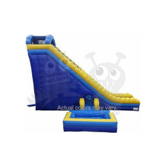 25′H Corkscrew Wet/Dry Slide by Rocket Inflatables