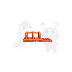 Rocket Inflatables SLIP N SLIDE 10'H Orange Marble Slip & Slide Single Lane by Rocket Inflatables 781880232001 WAT-SSS27-ORGMAR