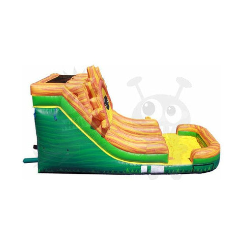 Rocket Inflatables WET N DRY COMBOS 15'H Junior Sun Double Lane Commercial Water Slide by Rocket Inflatables 781880232049 WAT-SUN2715 15'H Junior Sun Double Lane Commercial Water Slide Rocket Inflatables