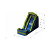 Image of Rocket Inflatables WET N DRY COMBOS 16′H Blue Marble w/Orange Marble Trim Wet/Dry Slide – Single Lane by Rocket Inflatables 781880225799 WAT-2416 16′H Marble Wet/Dry Slide Single Lane Rocket Inflatables SKU#WAT-2416