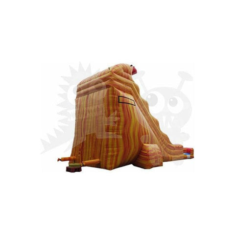 Rocket Inflatables WET N DRY COMBOS 22′H Lava Rush Orange Marble Wet/Dry Slide by Rocket Inflatables 781880232087 WAT-TSU35122-ORGMAR