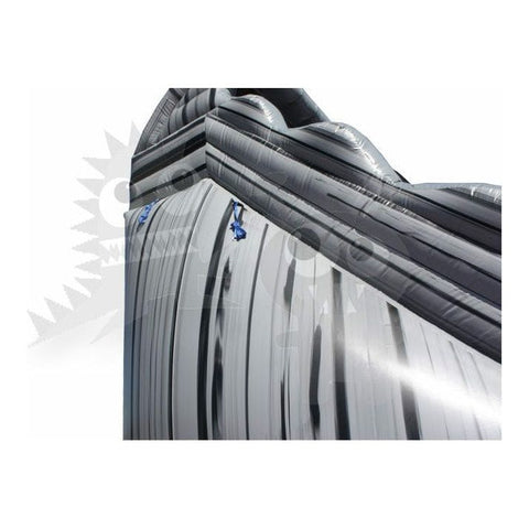 Rocket Inflatables WET N DRY COMBOS 22′H Tsunami Grey Marble Water Slide by Rocket Inflatables 781880232070 WAT-TSU3218-GRYMAR