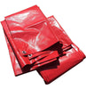 Image of 12' x 16' Heavy Duty Waterproof PVC Vinyl Tarp - Red