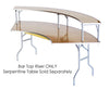 Image of Outer Bar Top Riser for 7.25 Foot Serpentine Folding Table