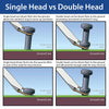 Image of 1" x 30" Double Head Steel Tent Stakes