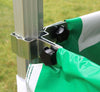 Image of 10' x 10' 50mm Speedy Pop-up Party Tent with Sidewalls, Green and White