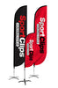 Image of Sport Clips Feather Flag