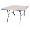 Image of 30" Square Wood Folding Table