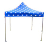 Image of 10' x 10' 50mm Speedy Tent - Red, White and Blue