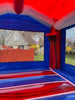 Image of Commercial Inflatable Bounce House with Blower, Stars and Stripes