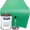 Image of Moose Supply Inflatable Bounce House Vinyl Repair Kit, Green with 4 oz. SX69 Glue