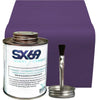 Image of Moose Supply Inflatable Bounce House Vinyl Repair Kit, Purple with 4 oz. SX69 Glue