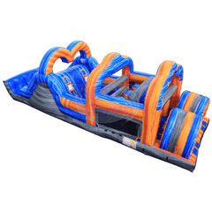 Tago's Jump Inflatable Bouncers 12'H Blue/Orange by Tago's Jump 781880275459 IN-797 12'H Blue/Orange by Tago's Jump SKU# IN-797