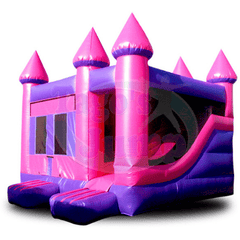 Tago's Jump Inflatable Bouncers 12'H Pink Violet Combo 3 in 1 by Tago's Jump 781880275367 C-305 12'H Pink Violet Combo 3 in 1 by Tago's Jump SKU# C-305