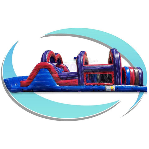Tago's Jump Inflatable Bouncers 12'H Red & Blue Starry Slide by Tago's Jump 781880211679 IN-805 12'H Red & Blue Starry Slide by Tago's Jump SKU# IN-805