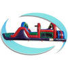 Image of Tago's Jump Inflatable Bouncers 12'H Red & Green Starry Slide by Tago's Jump 781880211945 IN-807 12'H Red & Green Starry Slide by Tago's Jump SKU# IN-807