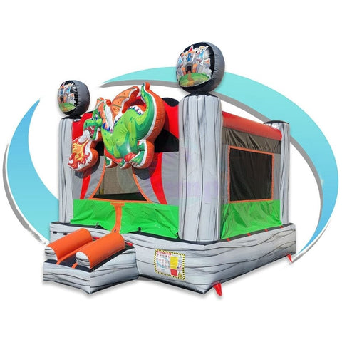 Tago's Jump Inflatable Bouncers 14'H Dragon 3D by Tago's Jump 14'H Red Castle Bouncer by Tago's Jump SKU# B-603