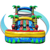 Image of Tago's Jump Inflatable Bouncers 15'H Blue Tropical Double Line by Tago's Jump 781880211259 WS-228D 15'H Blue Tropical Double Line by Tago's Jump SKU# WS-228D