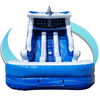Image of Tago's Jump Inflatable Bouncers 15'H Dolphin Slide by Tago's Jump 781880211273 WS-226D 15'H Dolphin Slide by Tago's Jump SKU#WS-226D