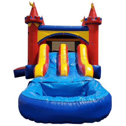 Tago's Jump Inflatable Bouncers 15'H Double Castle by Tago's Jump 781880291350 CWS-032 15'H Double Castle by Tago's Jump SKU# CWS-032