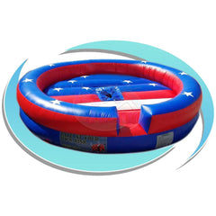 Tago's Jump Inflatable Bouncers 4'H Circular Mechanical Bull Bed by Tago's Jump 781880212287 CT-717 4'H Circular Mechanical Bull Bed by Tago's Jump SKU#CT-717