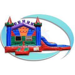 14'H Inflatable Combo Marble Colors by Tago's Jump