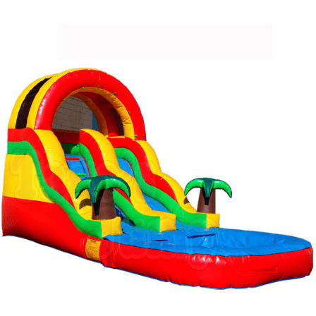 Tago's Jump Slides 12 ft. Single Line Water Slide by Tago's Jump 781880292449 WS-182 12 ft. Single Line Water Slide by Tago's Jump SKU# WS-182