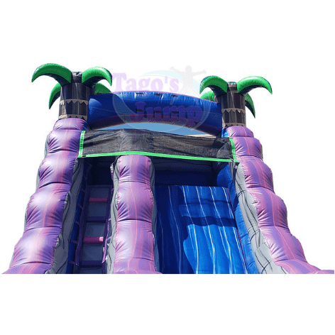 Tago's Jump Slides 15'H Deep River Purple by Tago's Jump 781880277200 WS-042 15'H Deep River Purple by Tago's Jump SKU# WS-042