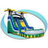 Image of Tago's Jump Slides 15'H Green Tropical Water Slide by Tago's Jump 781880283553 WS-238-S 15'H Green Tropical Water Slide by Tago's Jump SKU# WS-238-S