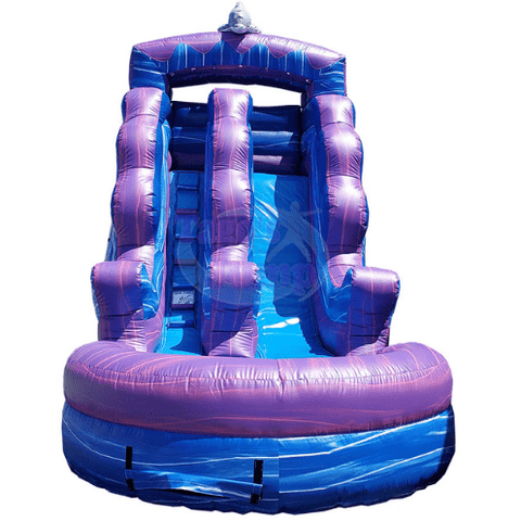 Tago's Jump Slides 16'H Purple Dolphins by Tago's Jump 781880277361 WS-027 16'H Purple Dolphins by Tago's Jump SKU# WS-027