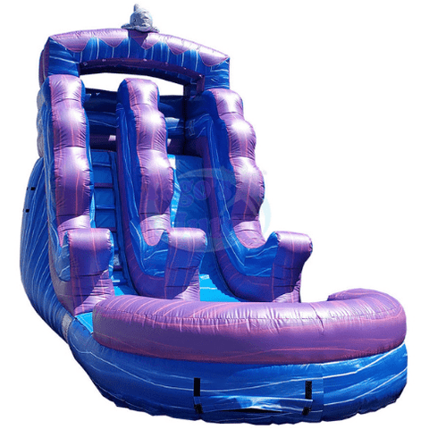 Tago's Jump Slides 16'H Purple Dolphins by Tago's Jump 781880277361 WS-027 16'H Purple Dolphins by Tago's Jump SKU# WS-027
