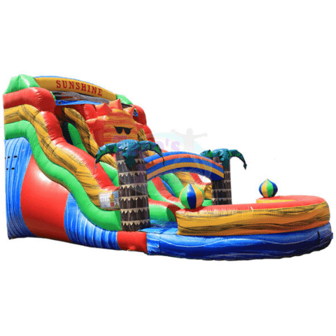 Tago's Jump Slides 17'H Sunshine Marbel Double by Tago's Jump 781880277149 WS-052 17'H Sunshine Marbel Double by Tago's Jump SKU# WS-052