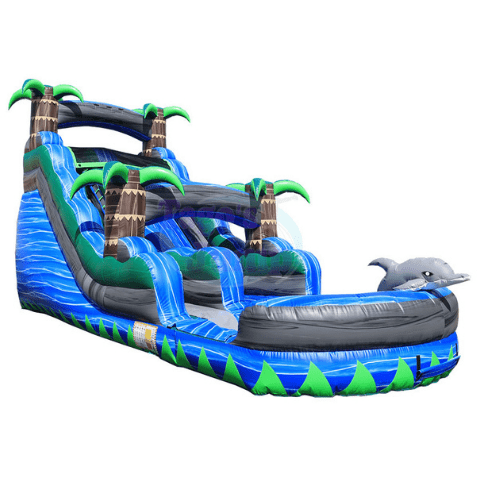 Tago's Jump Slides 17'H Tropical by Tago's Jump 781880273769 WS-020 17'H Tropical by Tago's Jump SKU# WS-020