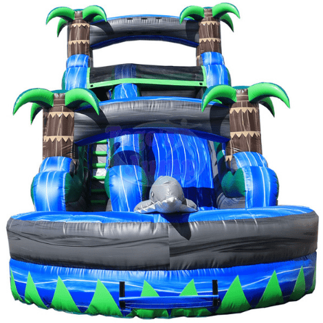 Tago's Jump Slides 17'H Tropical by Tago's Jump 781880273769 WS-020 17'H Tropical by Tago's Jump SKU# WS-020