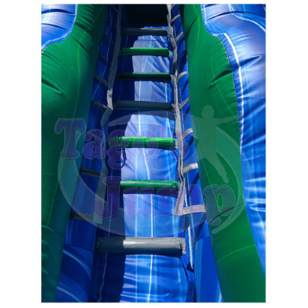 Tago's Jump Slides 18'H Marble Water Slide by Tago's Jump 781880280453 WS-082 18'H Marble Water Slide by Tago's Jump SKU# WS-082