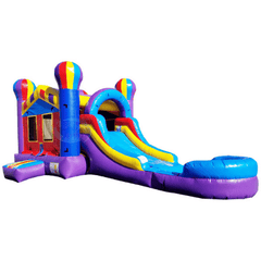 Tago's Jump Water Parks & Slides 14'H Multi Color Water Slide by Tago's Jump 781880291169 CWS-064 14'H Multi Color Water Slide by Tago's Jump SKU# CWS-064
