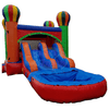 Image of Tago's Jump Water Parks & Slides 15'H Hot Air Balloons Double Water Slide by Tago's Jump 781880290896 CWS-194 15'H Hot Air Balloons Double Water Slide by Tago's Jump SKU# CWS-194