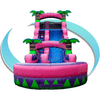 Image of Tago's Jump Water Parks & Slides 20'H Pink Tropical Water Slide by Tago's Jump 781880251095 WS-232 20'H Pink Tropical Water Slide by Tago's Jump SKU#WS-232