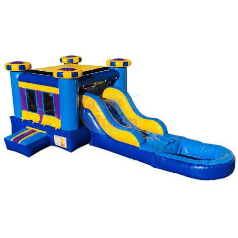 Tago's Jump Water Parks & Slides 9'H Blue/Yellow by Tago's Jump 781880291183 CWS-059 9'H Blue/Yellow by Tago's Jump SKU# CWS-059
